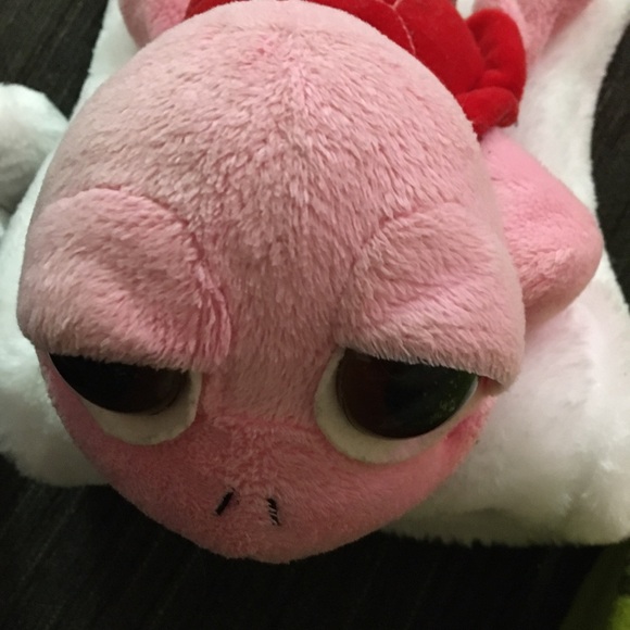Pink Plush Turtle Toy - Picture 2 of 4